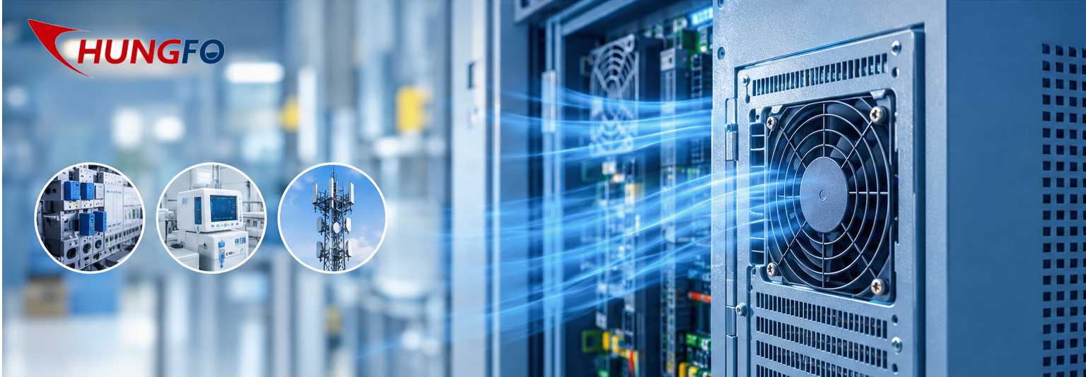 لماذا تهم مروحة التبريد الصناعية في إدارة حرارة المعدات