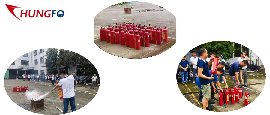 نجحت شركة Chungfo في تنظيم تدريبات على مكافحة الحرائق لتحسين قدرات التعامل مع حالات الطوارئ